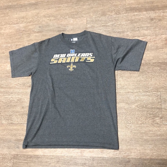 ⬇️⭐️ NFL Team Apparel New Orleans Saints Tee Shirt - UNISEX - Picture 3 of 6